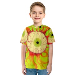 Scleral Hemorrhage Kid s Sport Mesh Tee