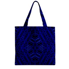 Hydrogen Zipper Grocery Tote Bag by MRTACPANS