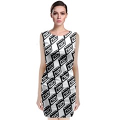 Cassette Sleeveless Midi Dress