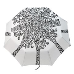 Jt Zebra Stipes 11 X 17 Folding Umbrellas