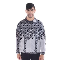 Jt Zebra Stipes 11 X 17 Wind Breaker (men)