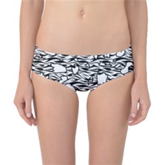 Joshua Tree Zebra Stripes Classic Bikini Bottoms by WickedCool