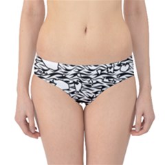 Joshua Tree Zebra Stripes Hipster Bikini Bottoms by WickedCool