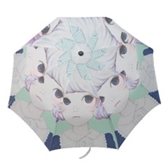 Spring Mint! Folding Umbrellas