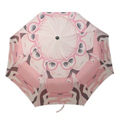 Gamegirl Girl Folding Umbrellas