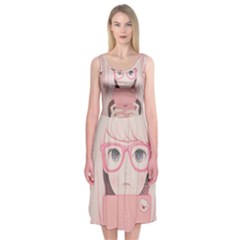 Gamegirl Girl Midi Sleeveless Dress