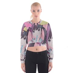 Sweet Boredom Women s Cropped Sweatshirt