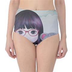 Close Encounter 4 High-waist Bikini Bottoms by kaoruhasegawa