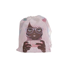 Gamergirl 3 Drawstring Pouches (medium) 