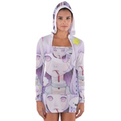 My Little Cloud 2 Women s Long Sleeve Hooded T-shirt