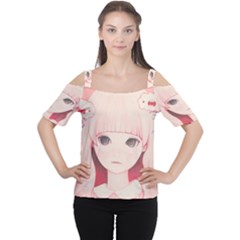 Spring Rain? Women s Cutout Shoulder Tee