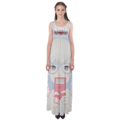 Gamegirl Girl Play With Star Empire Waist Maxi Dress by kaoruhasegawa