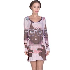 Gamergirl 3 P Long Sleeve Nightdress