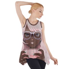 Gamergirl 3 P Side Drop Tank Tunic