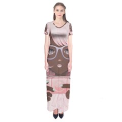 Gamergirl 3 P Short Sleeve Maxi Dress