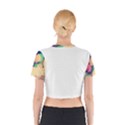 Bike Cotton Crop Top View2