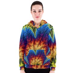 Amazing Special Fractal 25a Women s Zipper Hoodie by Fractalworld