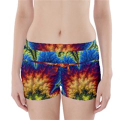 Amazing Special Fractal 25a Boyleg Bikini Wrap Bottoms