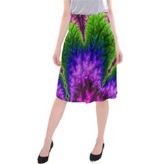 Amazing Special Fractal 25c Midi Beach Skirt