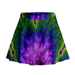 Amazing Special Fractal 25c Mini Flare Skirt