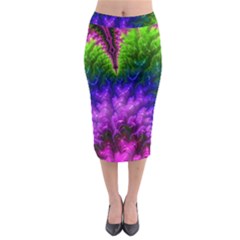 Amazing Special Fractal 25c Midi Pencil Skirt