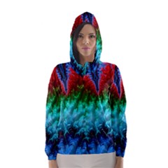 Amazing Special Fractal 25b Hooded Wind Breaker (women)