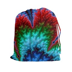 Amazing Special Fractal 25b Drawstring Pouches (xxl)