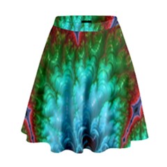 Amazing Special Fractal 25b High Waist Skirt