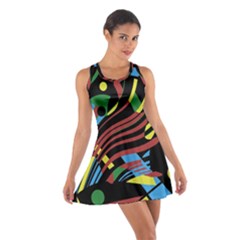 Optimistic Abstraction Racerback Dresses