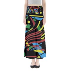 Optimistic Abstraction Maxi Skirts by Valentinaart