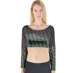 Wash Colville3 Long Sleeve Crop Top by tsartswashington