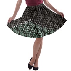 Wash Colville3 A-line Skater Skirt