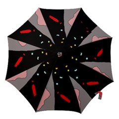 Crazy Abstraction Hook Handle Umbrellas (medium)