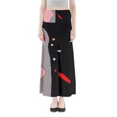 Crazy Abstraction Maxi Skirts by Valentinaart