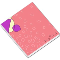 Pink Abstraction Small Memo Pads