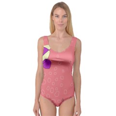 Pink Abstraction Princess Tank Leotard 