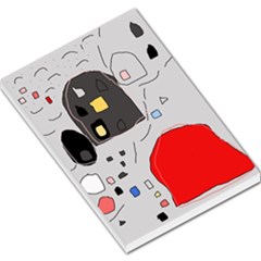 Playful Abstraction Large Memo Pads