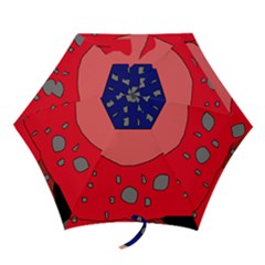 Playful Abstraction Mini Folding Umbrellas