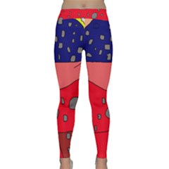 Playful Abstraction Yoga Leggings by Valentinaart