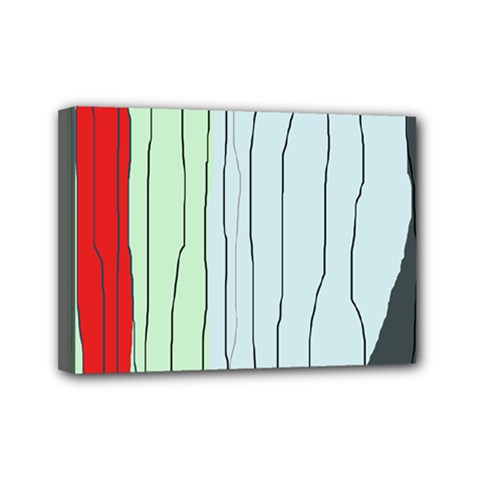 Decorative lines Mini Canvas 7  x 5 