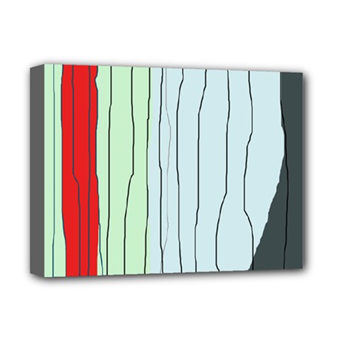 Decorative lines Deluxe Canvas 16  x 12  