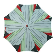 Decorative lines Golf Umbrellas