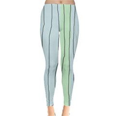 Decorative lines Leggings 