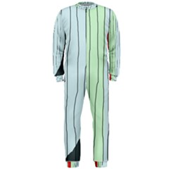 Decorative lines OnePiece Jumpsuit (Men) 