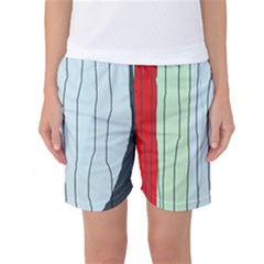 Decorative lines Women s Basketball Shorts