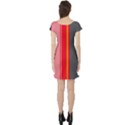 Optimistic lines Short Sleeve Skater Dress View2