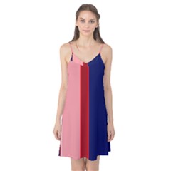 Pink and blue lines Camis Nightgown