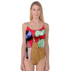 Imaginative Abstraction Camisole Leotard 