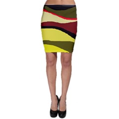 Decorative Abstract Design Bodycon Skirt by Valentinaart