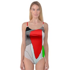 Colorful Abstraction Camisole Leotard 